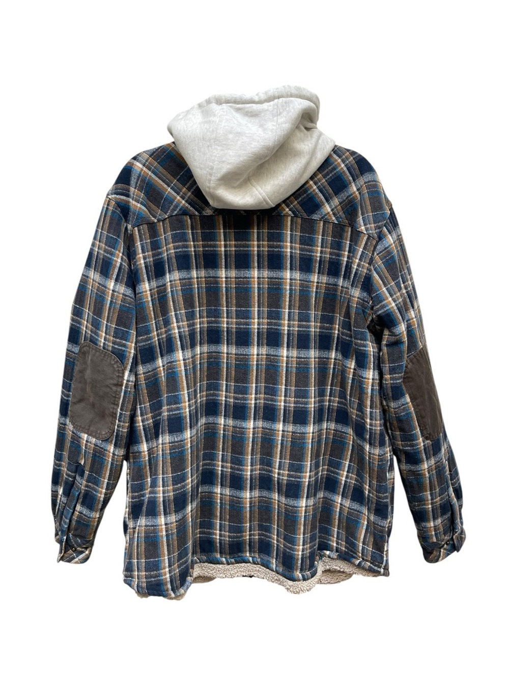 Legendary Whitetails 2XL Plaid Sherpa Lined Hooded Flannel Shirt Jacket Mens XXL - Picture 8 of 9